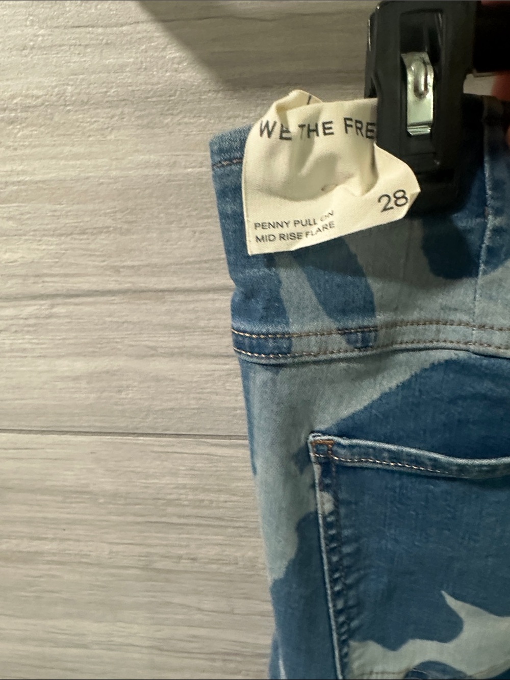 Free People Penny Pull On Flare Pants 28 - Picture 5 of 8